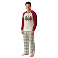 thumbnail image 4 of Lvotionpl 2026 Family Christmas Pajamas Matching Sets, Matching Family Christmas Pjs Long Sleeve Top & Pants Set Matching Holiday Family Pajama Xmas Sets, 4 of 5