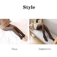 thumbnail image 5 of Legs False Translucent Warm Fleece Pantyhose Women Fleece Lined Thickened PantyhoseJumpsuits(Suitable for spring), 5 of 5