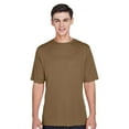 thumbnail image 2 of Men's Zone Performance T-Shirt, Short Sleeve Crew T-Shirt 100% Polyester Interlock Assorted Plain Tees (Bright Color 9 Pack, M), 2 of 6