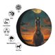 thumbnail image 4 of Balery Sunset Prairie Meditating Horse Cubiertas para Neumáticos - Protector Resistente para Neumáticos de Camioneta, SUV, Remolque, Camper y RV-17 inch, 4 of 6