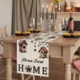 thumbnail image 2 of Table Runners 90 Inches Long Dress Scarves, Sweet Home Farmhouse Coffee/Dining/Kitchen Table Runner for Living Room, Western Stars Bird Houses Farmhouse Retro 13x90 Inch, 2 of 9