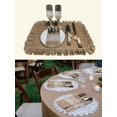 thumbnail image 4 of Bowl Pad Placemats Dining Table Mat Insulation Pads Parties Wedding Jute Restaurant Coffee Kitchen Decoration Coaster, 4 of 6