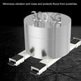 thumbnail image 4 of 2 Pcs Rouleau Mobile pour Machine à Laver Extensible Fer Blanc 16 Roues Faible Bruit Haute Capacité de Charge avec Frein Machine à Laver Poupée pour Meubles, 4 of 8