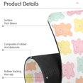 thumbnail image 4 of Yayeee Faucet Mat for Kitchen Sink 14.7" Diatomite Long Splash Guard Pad, Cute Gummy Bears Pattern, 4 of 7