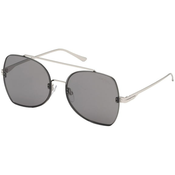 Tom Ford FT0656 16A Silver Rectangle Scout Sunglasses for womens