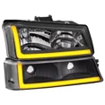 thumbnail image 3 of MOSTPLUS 2PCS LED DRL Headlights Sequential Signal for 03-06 Chevy Silverado 1500/2500HD, 3 of 9