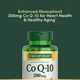 thumbnail image 5 of Nature's Bounty CoQ10 200 mg Rapid Release Softgels, Heart Support, 80 Ct, 5 of 9