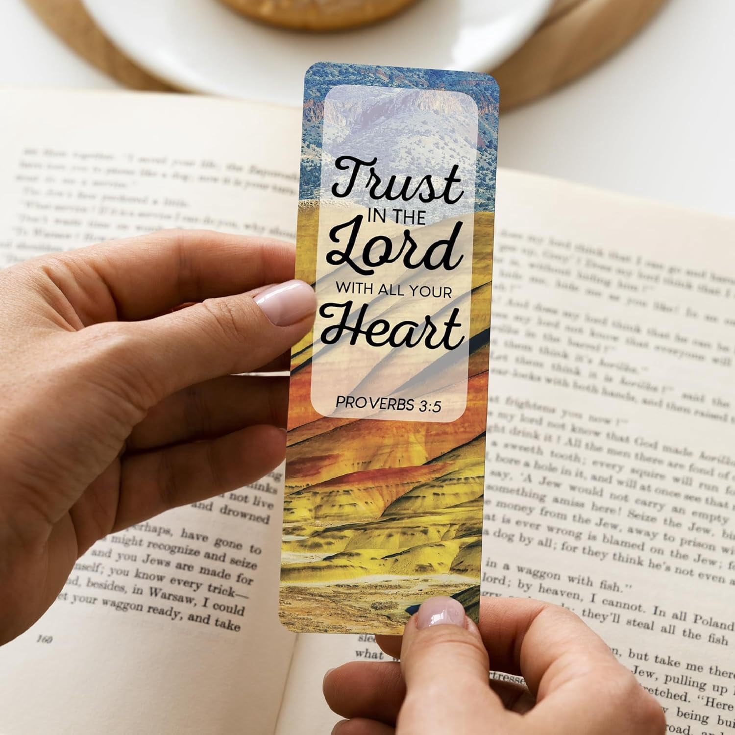 96 Pack Christian Bookmarks with Inspirational Bible Verses, Unique, Vibrant Bible Bookmark, Bulk Christian Gifts for Church Groups, Bible Study, Classroom