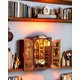 thumbnail image 4 of Kit de bricolaje en miniatura para casa y habitación, libro, libro Fsolis Bookshop Memory, 4 of 7