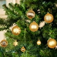 thumbnail image 4 of AuroraX Plastic Christmas Decorations Fun 44 Pack Multi-Shape Shatterproof Christmas Tree Decorations Christmas Ball Ornaments Winter Party Supplies, 4 of 6