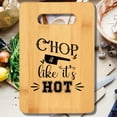 thumbnail image 2 of Chop it Like Its Hot Funny Cutting Board, 2 of 6