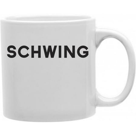 

Imaginarium Goods CMG11-IGC-SCHWING Schwing 11 oz Ceramic Coffee Mug