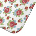 thumbnail image 5 of Pioneer Flower Floral Print Pattern Kitchen Dish Drying Mat 1 Pack, Ultra Absorbent Microfiber Drainer Mat, 16"x18", 5 of 6