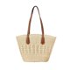 thumbnail image 3 of Bolso de hombro para mujer Bolso de viaje Bolso de viaje Bolso de compras portátil de moda ligero Bolso tejido bohemio Bolso de playa femenino para pr Beige Salvador Bolso de mujer, 3 of 10