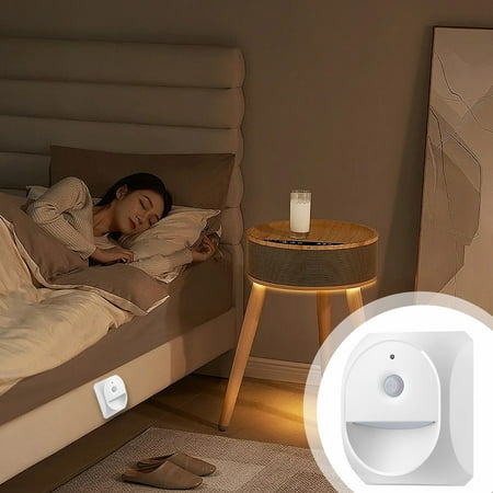 

Naittoop Kitchen Clearance Up to 65% Intelligent Rechargeable Human Body Sensor Lamp Night Eye Protection Corridor Bedside Wall Lamp Night Light Wholesale