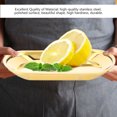 thumbnail image 2 of Yajisi Stainless Steel Nordic Oval Towel Tray Storage Tray Perfect for Snack Cosmetics Jewelry Gold 9.1x4.1 inches / 23.1x10.3 cm Luxury Decorative Serving Plate for Home Kitchen Bathroom, 2 of 9