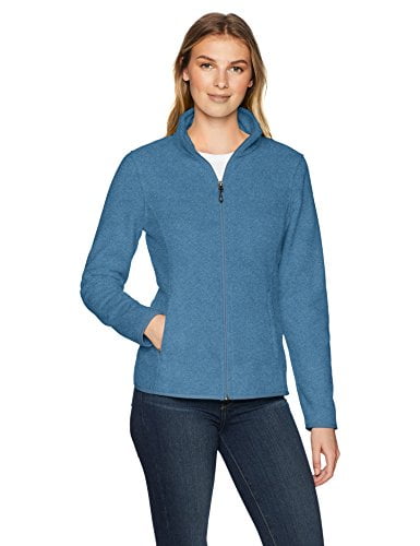 Essentials Women's Long-Sleeve Lightweight Fleece Quarter-Zip Top