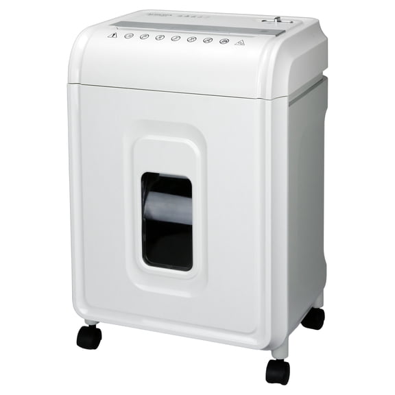 Aurora AU1275MA High-Security 12-Sheet Micro-Cut Shredder, Anti-Jam, CD/DVD Credit Card, Pullout Basket, 60 min Duty Cycle