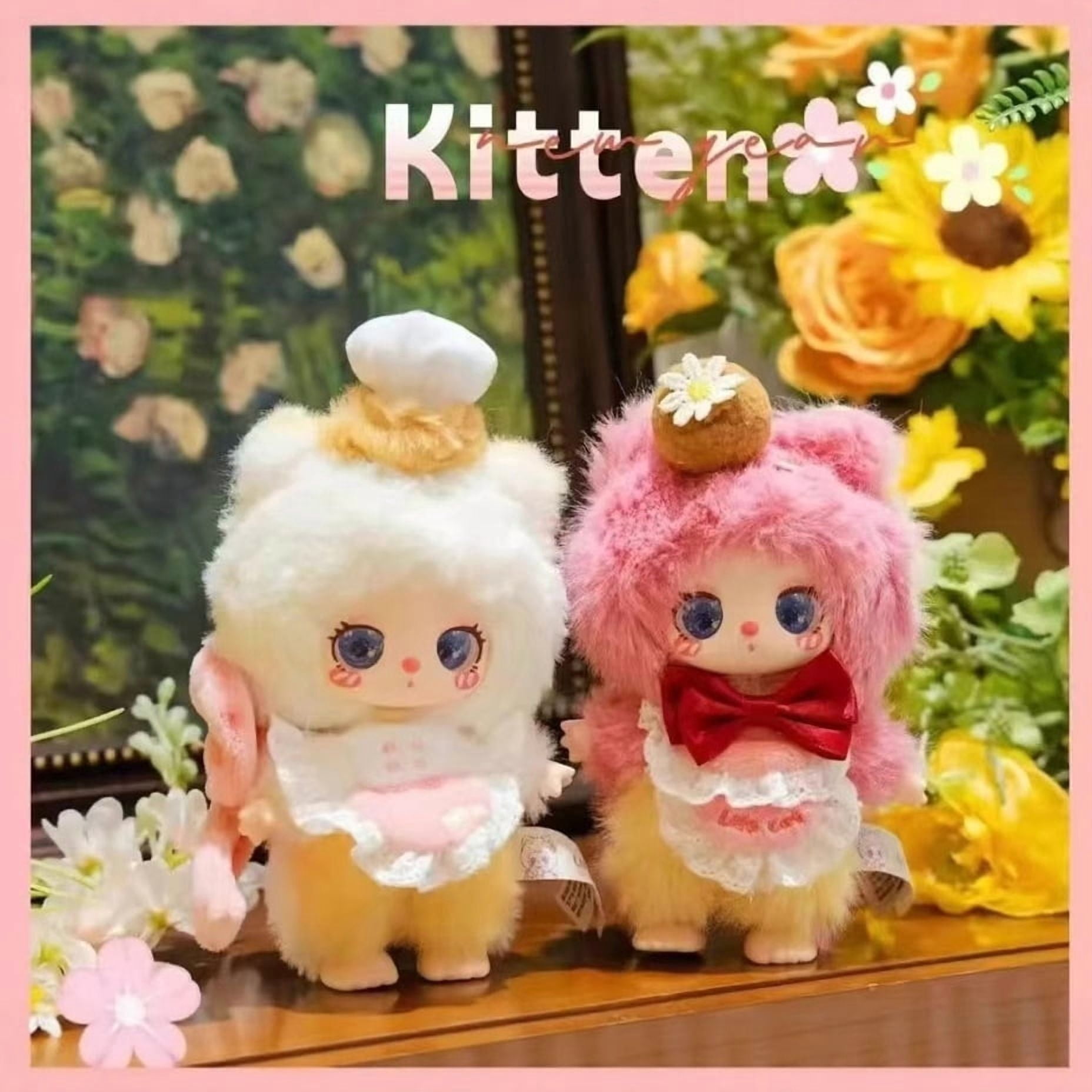 LIILA TOYS LIILAS 4V Lucky Cat Plush Toy Designer Figurine Independent Blind Box