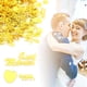 thumbnail image 3 of Confeti de boda con forma de corazón romántico Just Marrid and Love de bricolaje para decoración de mesa dispersa (dorado), 3 of 7