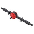 thumbnail image 5 of Metal Rear Bridge Axle, D12 Metal Rear Axle Beautiful Appearance High Strength  For WPL D12 Black Red, 5 of 8