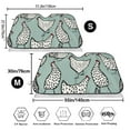 thumbnail image 3 of Kdxio Hand Drawn Chickens Print Windshield Sun Shade,UV Rays and Sun Heat Protection,Sunshade for Car Windshield,Car Shade Front Windshield - Small, 3 of 6