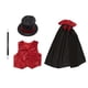 thumbnail image 2 of Juego de rol de mago, ilusiones, niños, cosplay, sombrero, lazo, accesorios, objeto mágico 4 piezas, 2 of 7