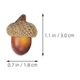 thumbnail image 2 of Greenadscape 100Ud Acorns Para Manualidades Material De Espuma Para De En Temporada Otoñal, 2 of 8