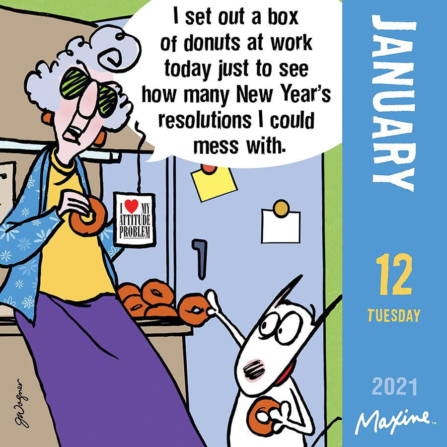 Maxine Daily Desktop Boxed Calendar 2021 NEW SEALED 