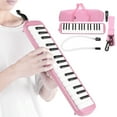 thumbnail image 1 of Melodica ZAQW Instrumento musical de viento 32 teclas rosa, 1 of 7