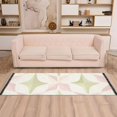thumbnail image 2 of Yayeee Runner Rug for Bedroom 2'x6' Machine Washable Hallway Non Slip Mat, Pastel Pink Geometric, 2 of 8