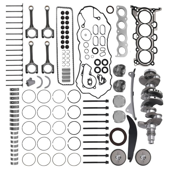 maXpeedingrods Engine Rebuild Kit with Crankshaft & Rods Fit for Hyundai Elantra 11-15, Tucson 14-15, Kia Forte 14-16, Soul 12-13 2.0L G4NA Replace 23510-2E001 23110-2E501 623V6-2EH00 24370-2E000