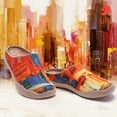 thumbnail image 2 of UIN NEW Women's Fashion Art Sneaker Painted Canvas Slip-On Ladies Wide Travel Shoes, 2 of 5