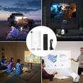 thumbnail image 6 of Projector with WiFi , HY300 pro 4K Decoding Android Auto  Portable Outdoor Home Movie Video Projector Compatible with Phone Laptop  TV, 6 of 6