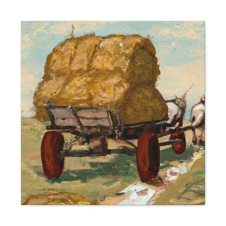 

Hay Wagon Grandeur - Canvas