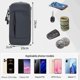 thumbnail image 2 of Bolso deportivo de PU para correr, bolso para el brazo del teléfono móvil, bolso diagonal de un hombro para hombre, equipo de fitness Zhivalor BST3040743-2, 2 of 5
