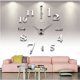 thumbnail image 2 of Reloj de pared 3D, pegatinas de espejo para pared, relojes de pared creativos DIY, pegatina de arte extraíble, decoración del hogar, aguja de cuarzo para sala de estar Tan Jianjun unisex, 2 of 2