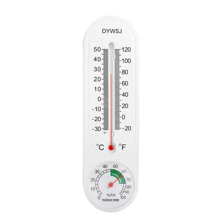 Wall Hanging Thermometer for Indoor Outdoor Home Garden Greenhouse