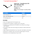 thumbnail image 2 of Heater Hose - Compatible with 1999 - 2002 Volkswagen Jetta 2000 2001, 2 of 2