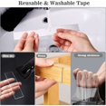 thumbnail image 4 of 5M Extra Strong Double Sided Adhesive Tape, Washable Transparent Nano Tape, Removable Traceless Double-Sided Gel, 4 of 5