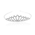 thumbnail image 5 of LABSERRON 1Pcs Rhinestone Tiara For Women Circular Alloy Hairband With Decorative Function 15 Inch Circumference, 5 of 8