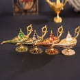 thumbnail image 4 of Advancent Adornos Aladdin Magic Genie Lamp Crafts Decoración de Decoración del hogar Regalo Europeo Antiguo Retro Presente Decoración del hogar Dorado, 4 of 6
