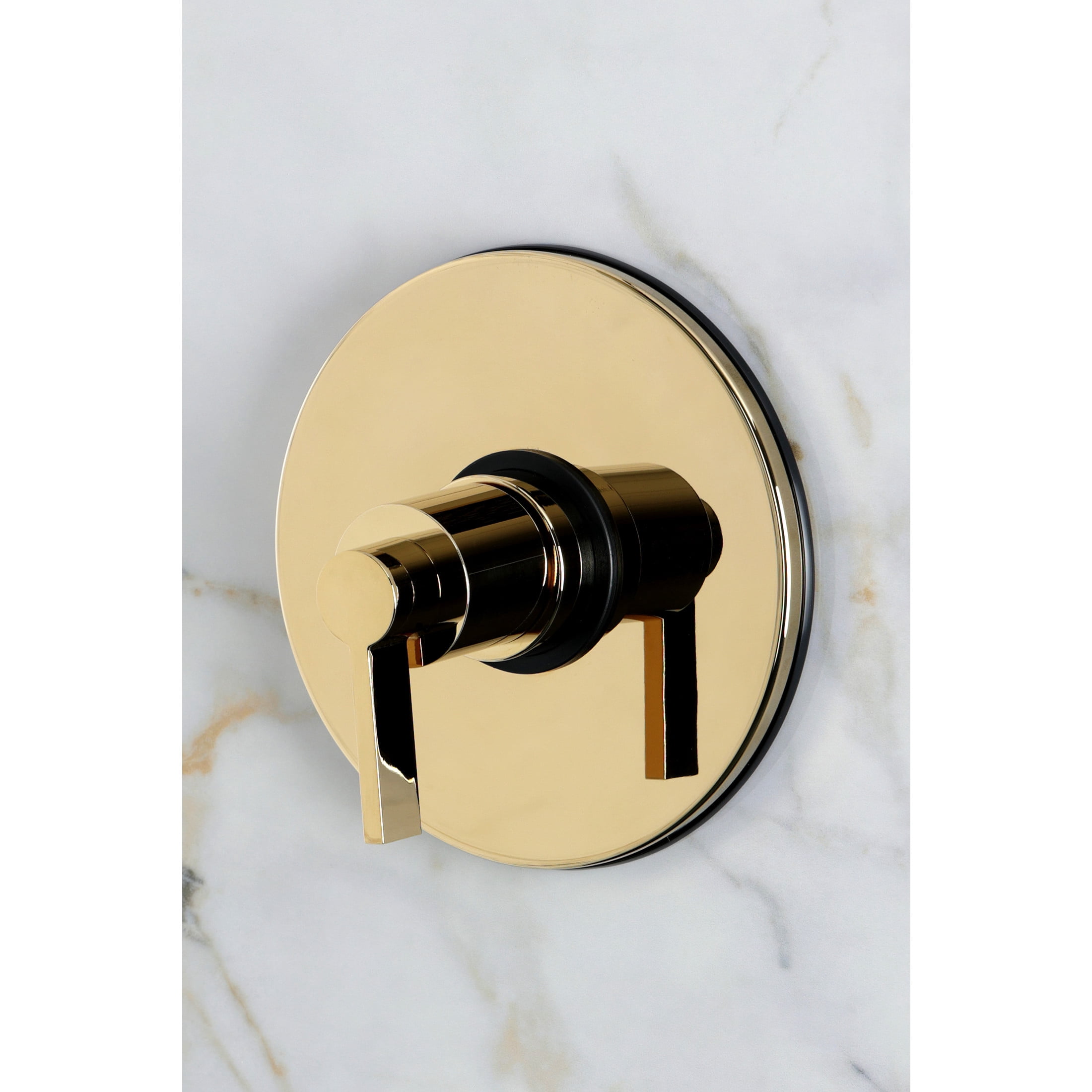 Kingston Brass KB8332NDLSO NuvoFusion Single-Handle Pressure Balanced Shower Faucet, Polished Brass