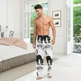 thumbnail image 7 of GZHJMY Halloween Black Cat Pajama Pants For Men, Men's Separate Bottoms, Lounge Pants with Pockets, Christmas New Year Birthday Gifts, X-Large, Christmas New Year Birthday Gifts, X-Large, 7 of 7