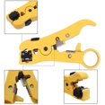 Universal Cable Stripper Cutter for Flat or Round UTP Cat5 Cat6 Wire