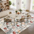 thumbnail image 2 of Area Rugs for Living Room Floral Washable Rug Vintage Large Soft Boho Non-Slip Carpet Stain Resistant Low Pile Carpets  For Home Office Entryway Decor, 2 of 8