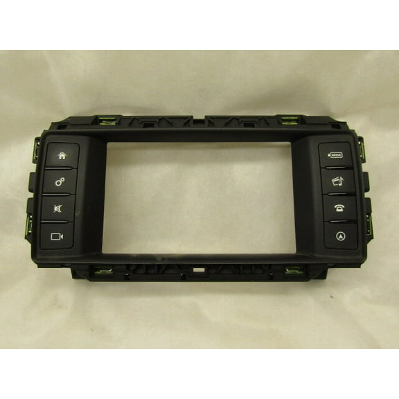 Pre-Owned 2017 2018 Jaguar XE 8" Opening Radio Control Panel OEM LKQ - Verify Specific Vehicle Fitment In Description - (Good)