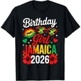 thumbnail image 2 of 100% Cotton Birthday Crew Jamaica 2026 Family Reunion & Girls Trip T-Shirt, 2 of 5