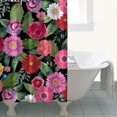 thumbnail image 4 of Pioneer Flower Floral Print Pattern Shower Curtain 36"x72" ,Bathroom Decorative Shower Curtains Set with 12 Hooks,Modern Waterproof Washable Shower Curtain, 4 of 6