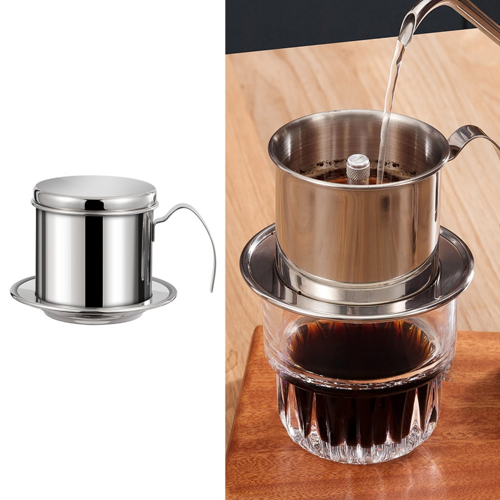 Vietnamese Coffee Maker Rustproof Easy Cleaning Dishwasher Safe Coffee Dripper